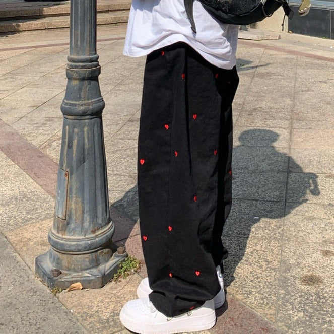 Hyena - Modern Heart Trousers for Women