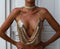 Seraphina - Glitter Mesh Top
