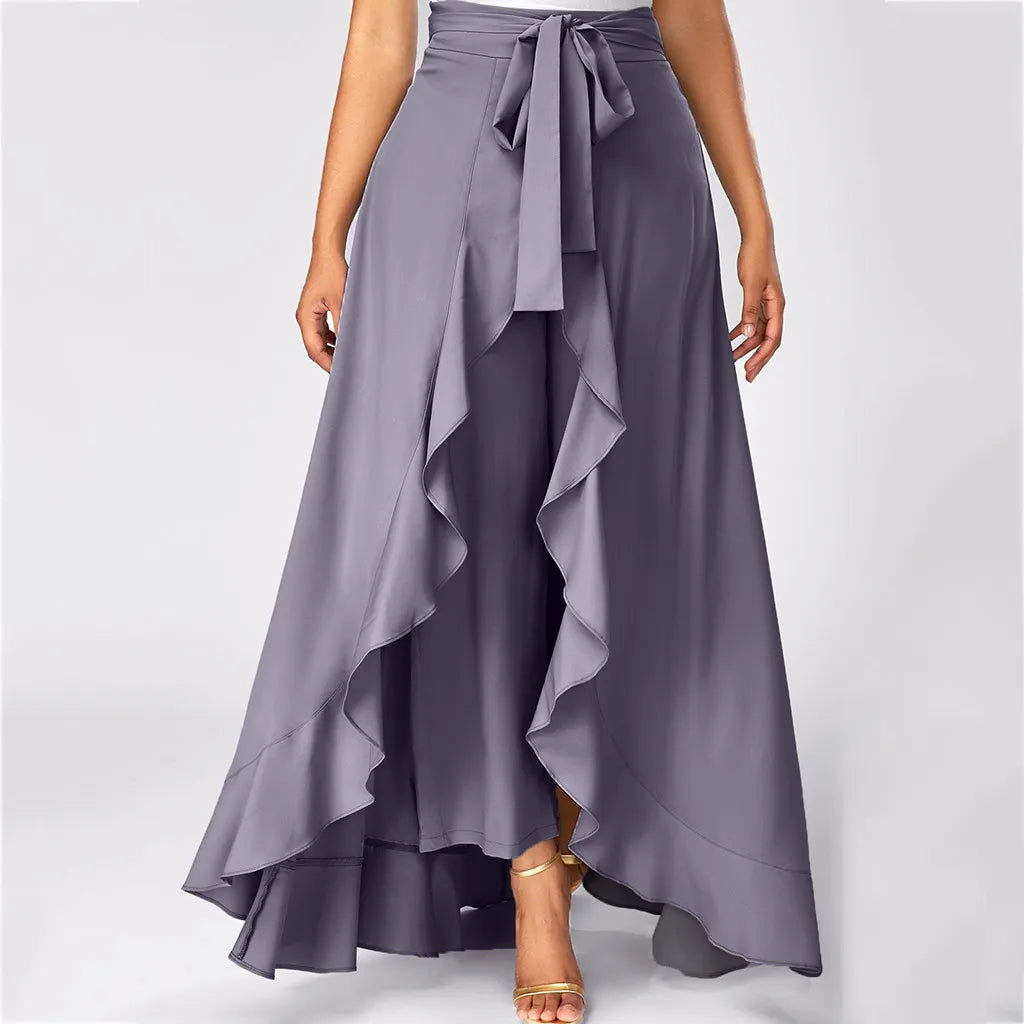 Hernia - Maxi skirt with ruffles