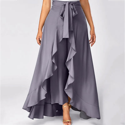 Hernia - Maxi skirt with ruffles