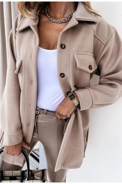 Yara – Chique damesoverjas | Tijdloze elegantie & luchtig comfort