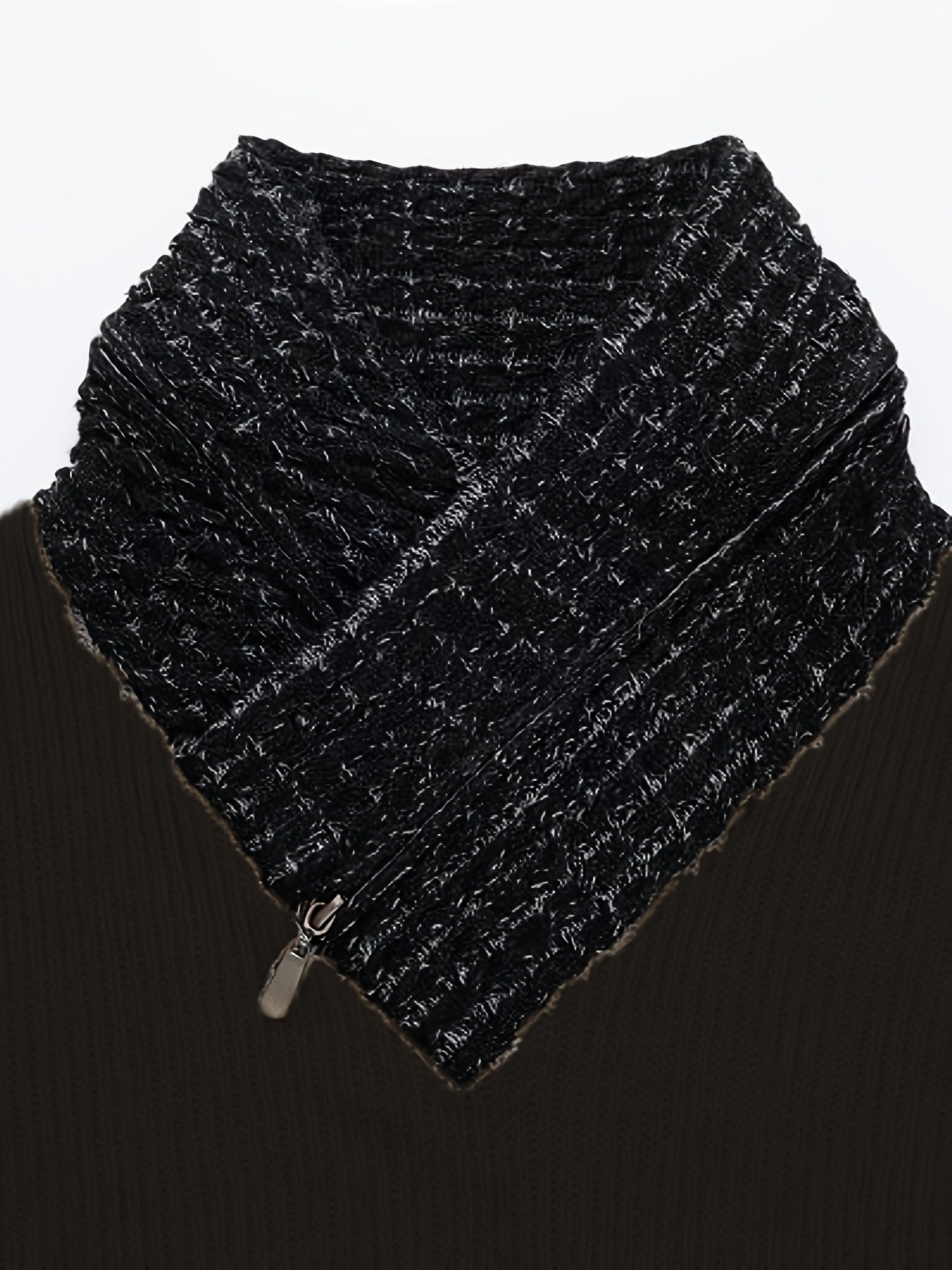 Henri | Stylish Knitted Sweater with Unique Shawl Collar