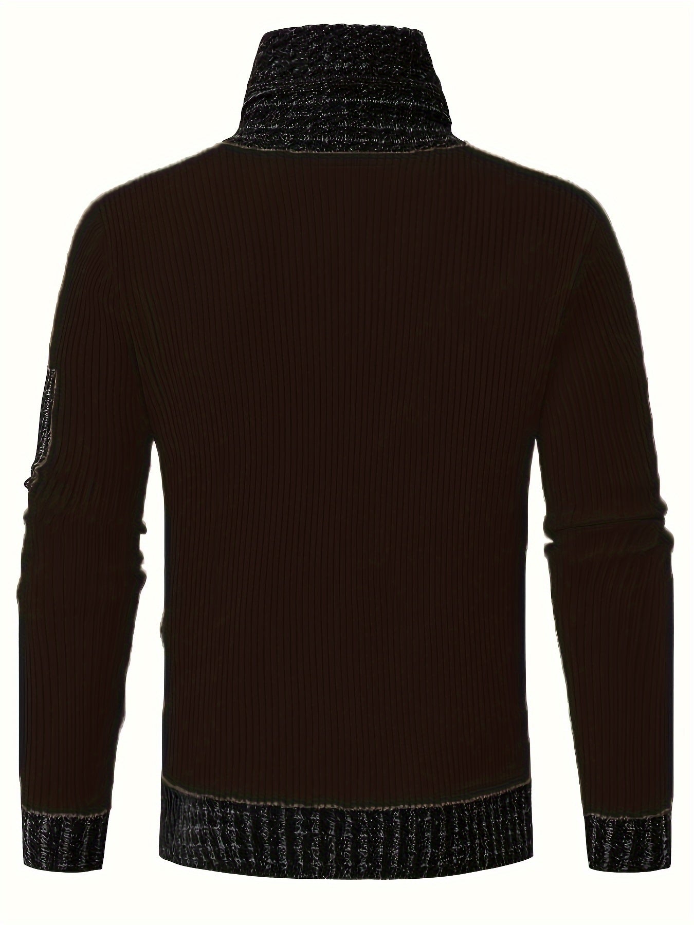 Henri | Stylish Knitted Sweater with Unique Shawl Collar