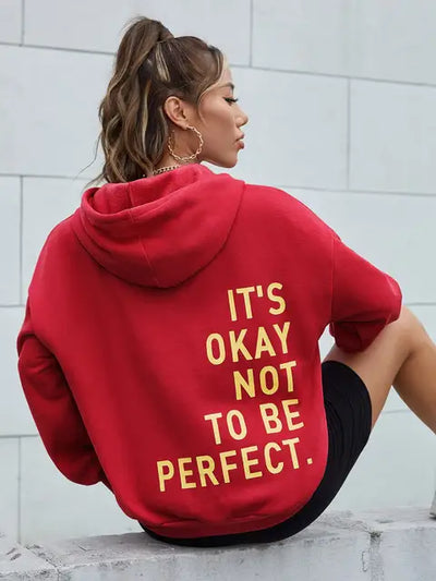 Statement hoodie voor vrouwen