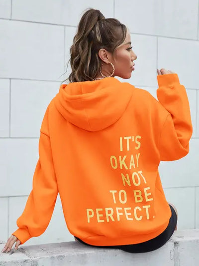 Statement hoodie voor vrouwen