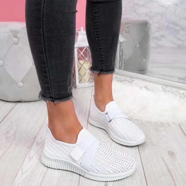 HAILEY | Orthopedic Slip-On Women's Sneakers with Velcro 