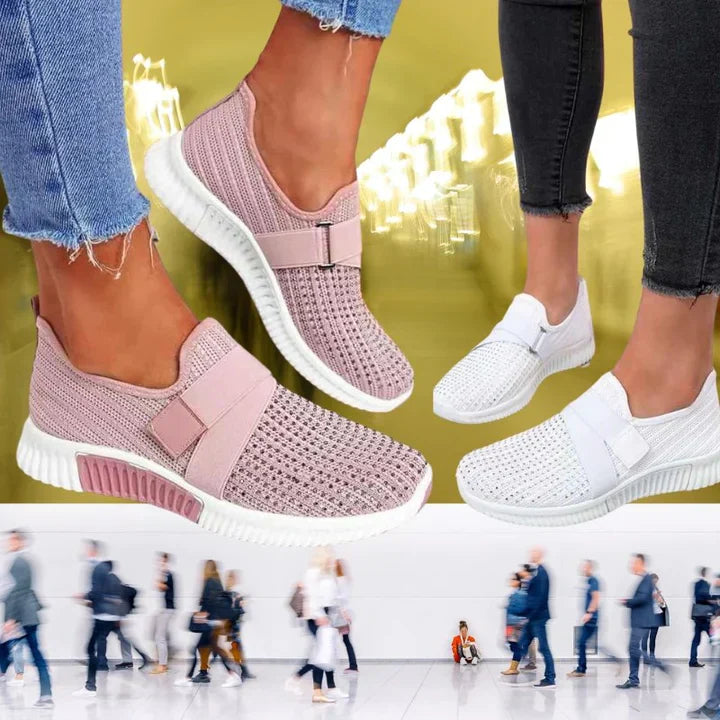 HAILEY | Orthopedic Slip-On Women's Sneakers with Velcro 