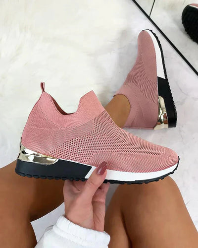 Adriana - Comfortabele effen sneakers