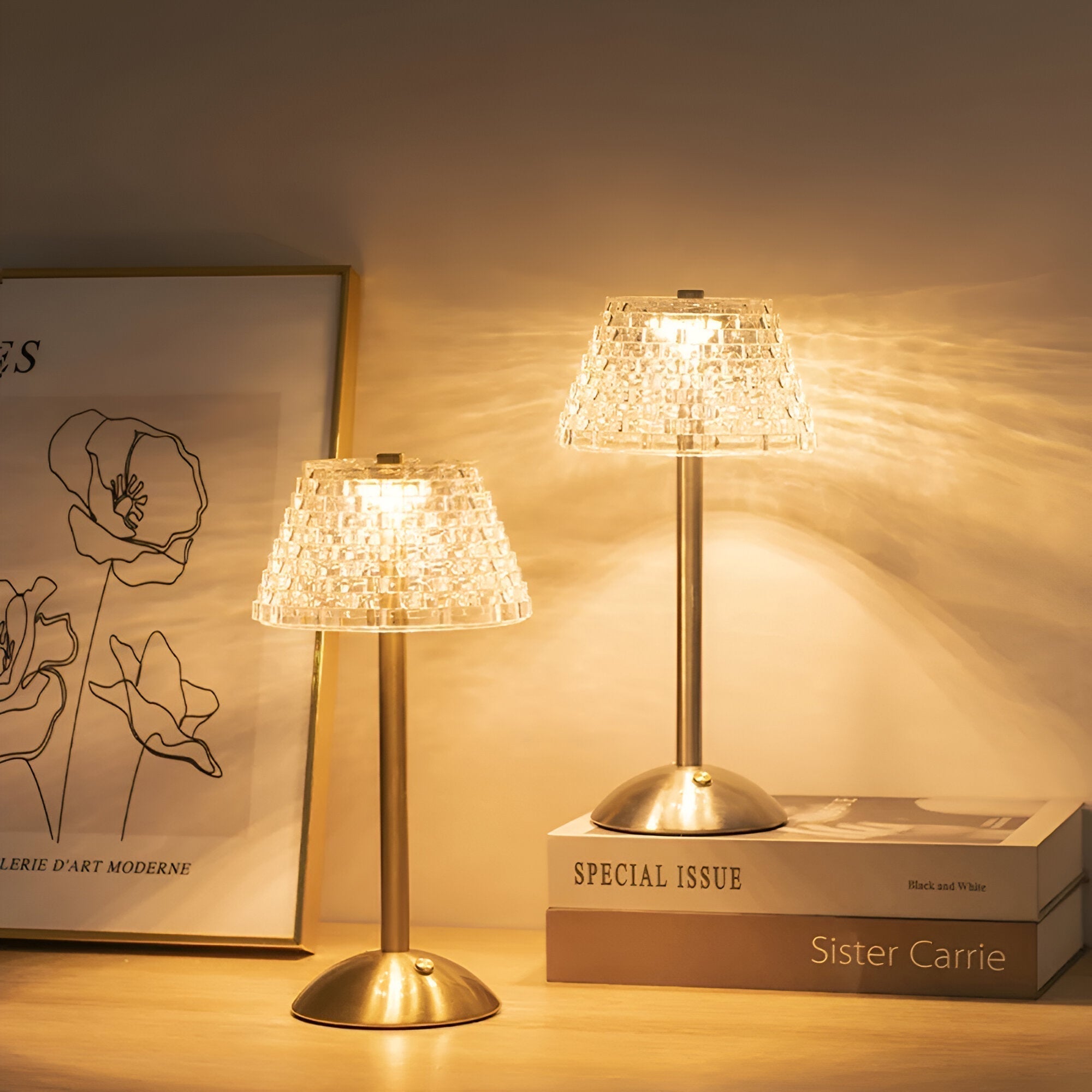 Elvara – Elegant Wireless Table Lamp