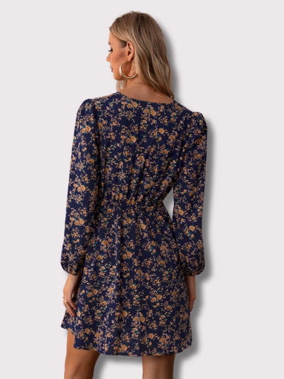 Beatrice - gebloemde mini jurk