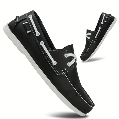 Men's Slip-On Shoe – Nautical Look with Stylish Details