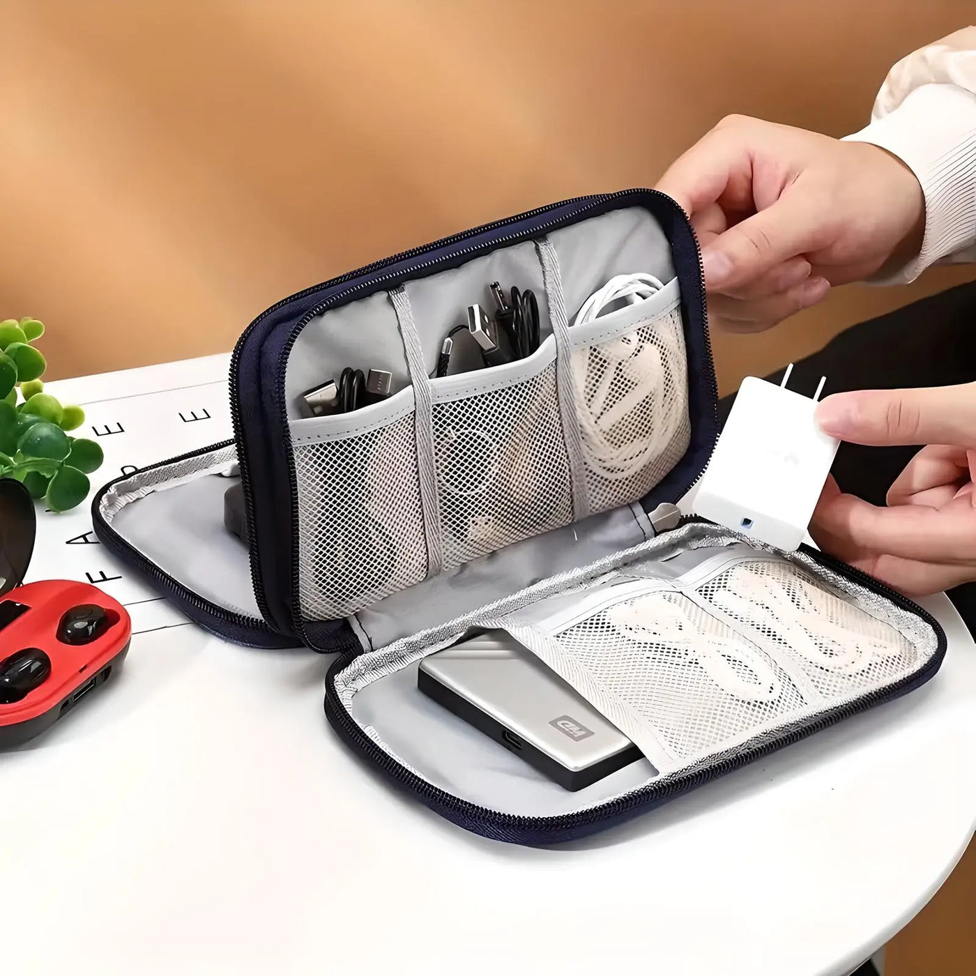 GadgetNest - Electronic Accessory Organizer 