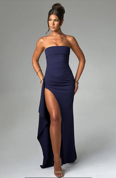 Sophia Strapless Maxi-Jurk | Tijdloze Elegantie en Verleiding