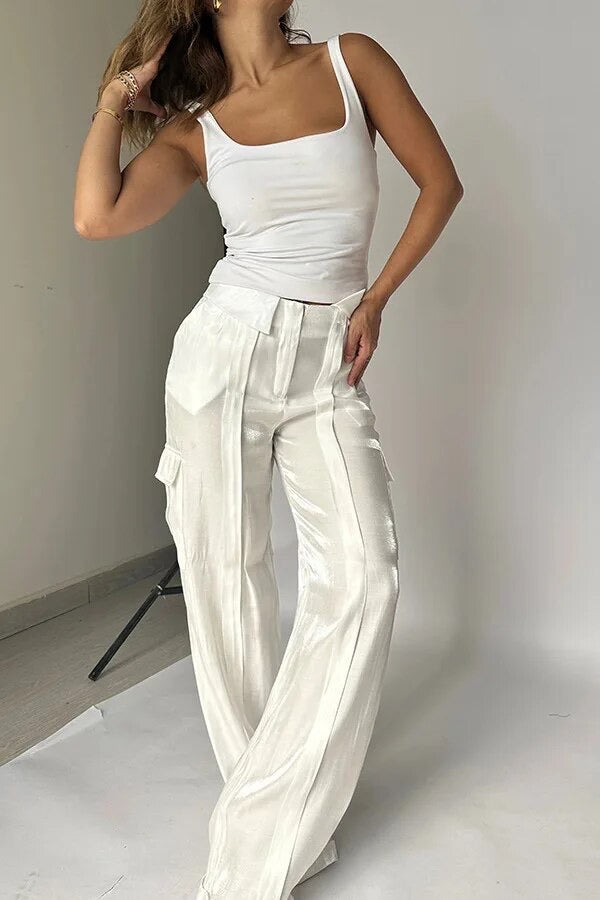 Arvida - Stijlvolle Broek met Glitters voor Vrouwen