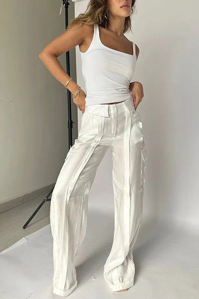 Arvida - Stijlvolle Broek met Glitters voor Vrouwen