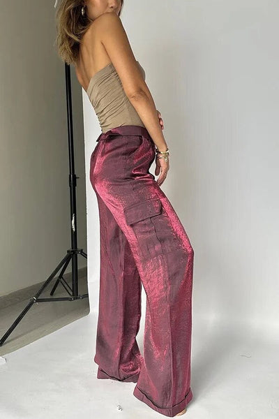 Arvida - Stijlvolle Broek met Glitters voor Vrouwen