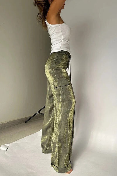 Arvida - Stijlvolle Broek met Glitters voor Vrouwen