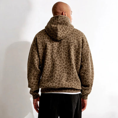 Unisex Luipaard Hoodie