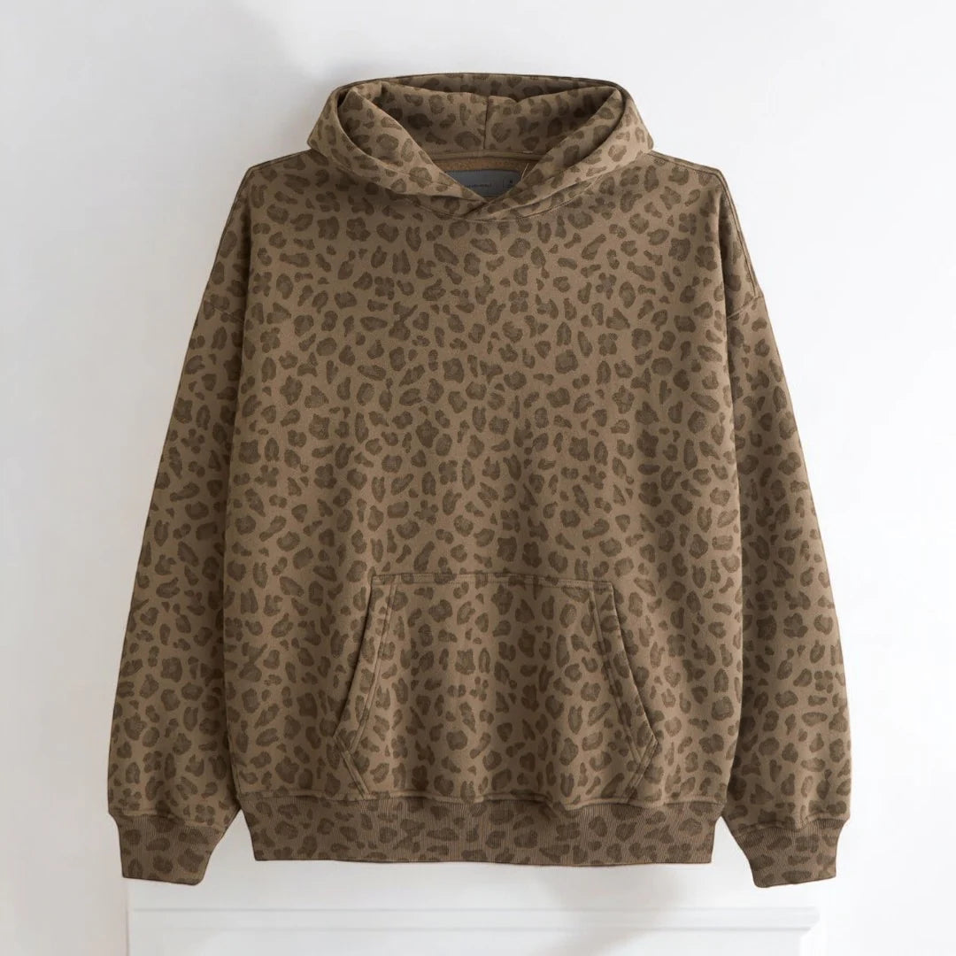Unisex Luipaard Hoodie