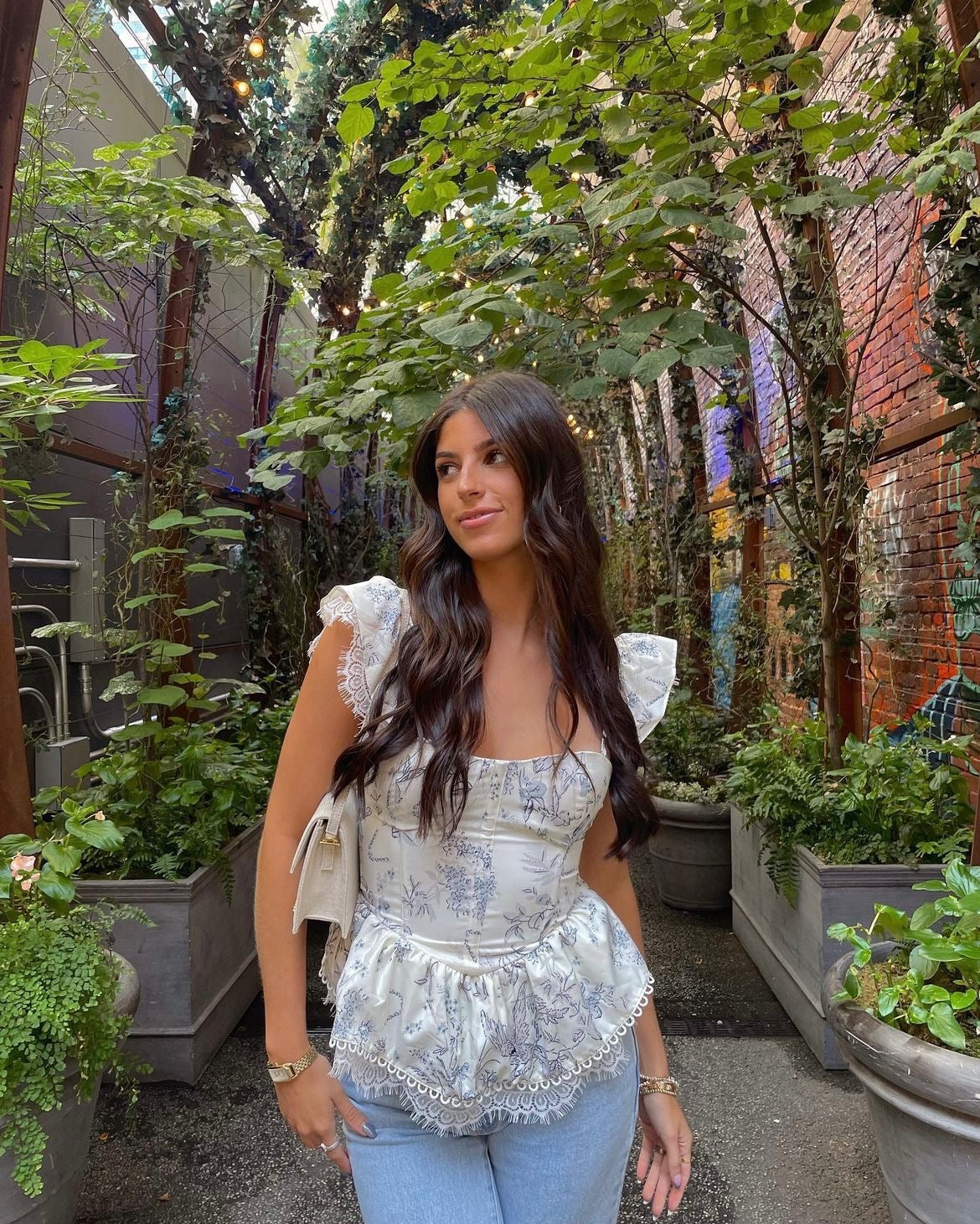 Helia - Romantic Corset Top