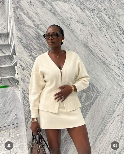 Gwen - Blazer and Skirt Two-Piece Set