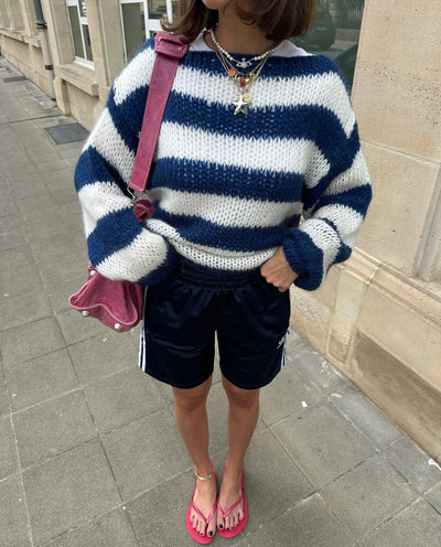 Aurora Gebreide Trui | Tijdloze Stijl en Comfort