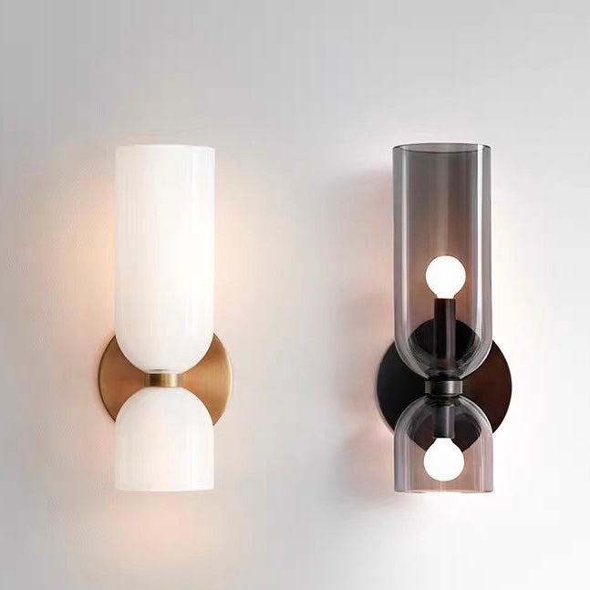 Conyxa - Double Glass Wall Light for Living Room