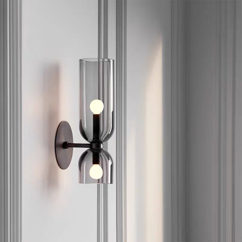 Conyxa - Double Glass Wall Light for Living Room