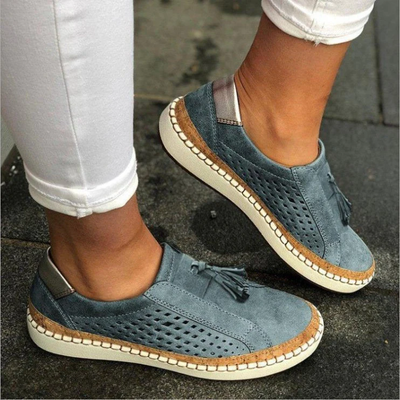 Dames Instappers – Ademend Design met Gevlochten Detail