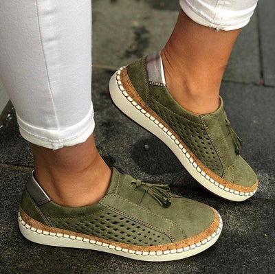 Dames Instappers – Ademend Design met Gevlochten Detail