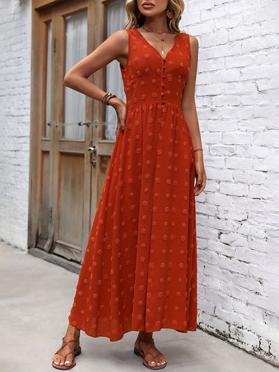 Indy | Elegante Maxi Jurk met Verborgen Jumpsuit