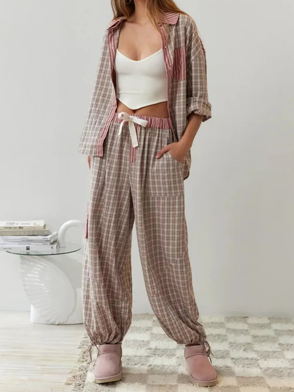 Ineke | Luxurious Two-Piece Pyjama Set with a Comfortable Fit 