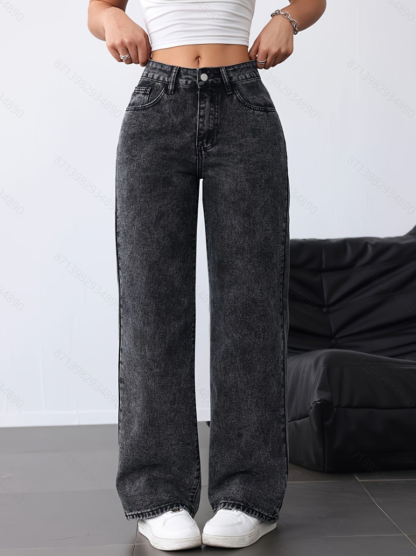 Ingrid | Loose Fit Straight-Leg Jeans for Women 