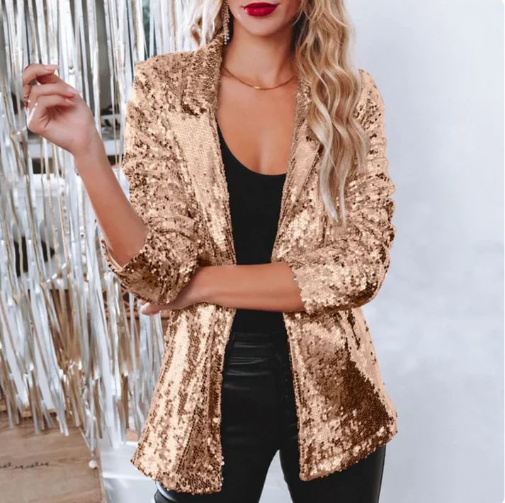 Irish - Luxury Sequin Blazer for Every Occasion