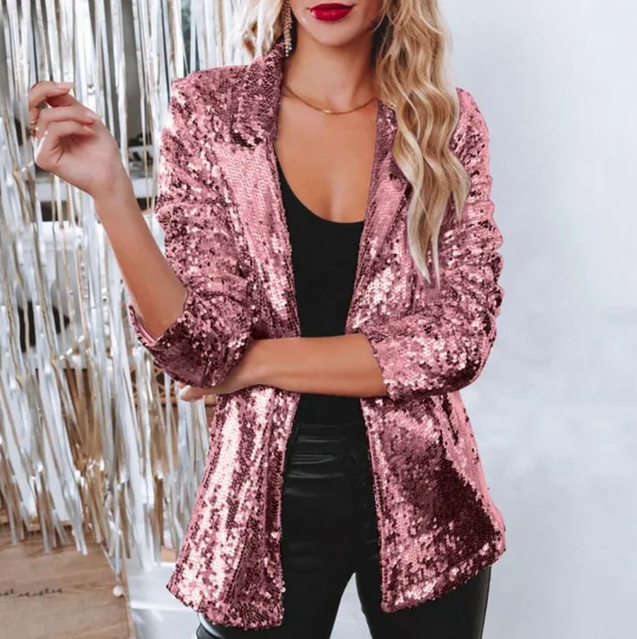 Irish - Luxury Sequin Blazer for Every Occasion