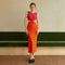 Isabella | Elegante Cut-Out Maxi Jurk met Trendy Twist