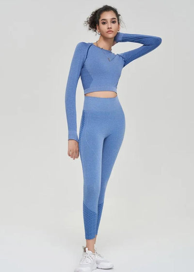 Ivonne | Seamless Long Sleeve Sports Set for Women