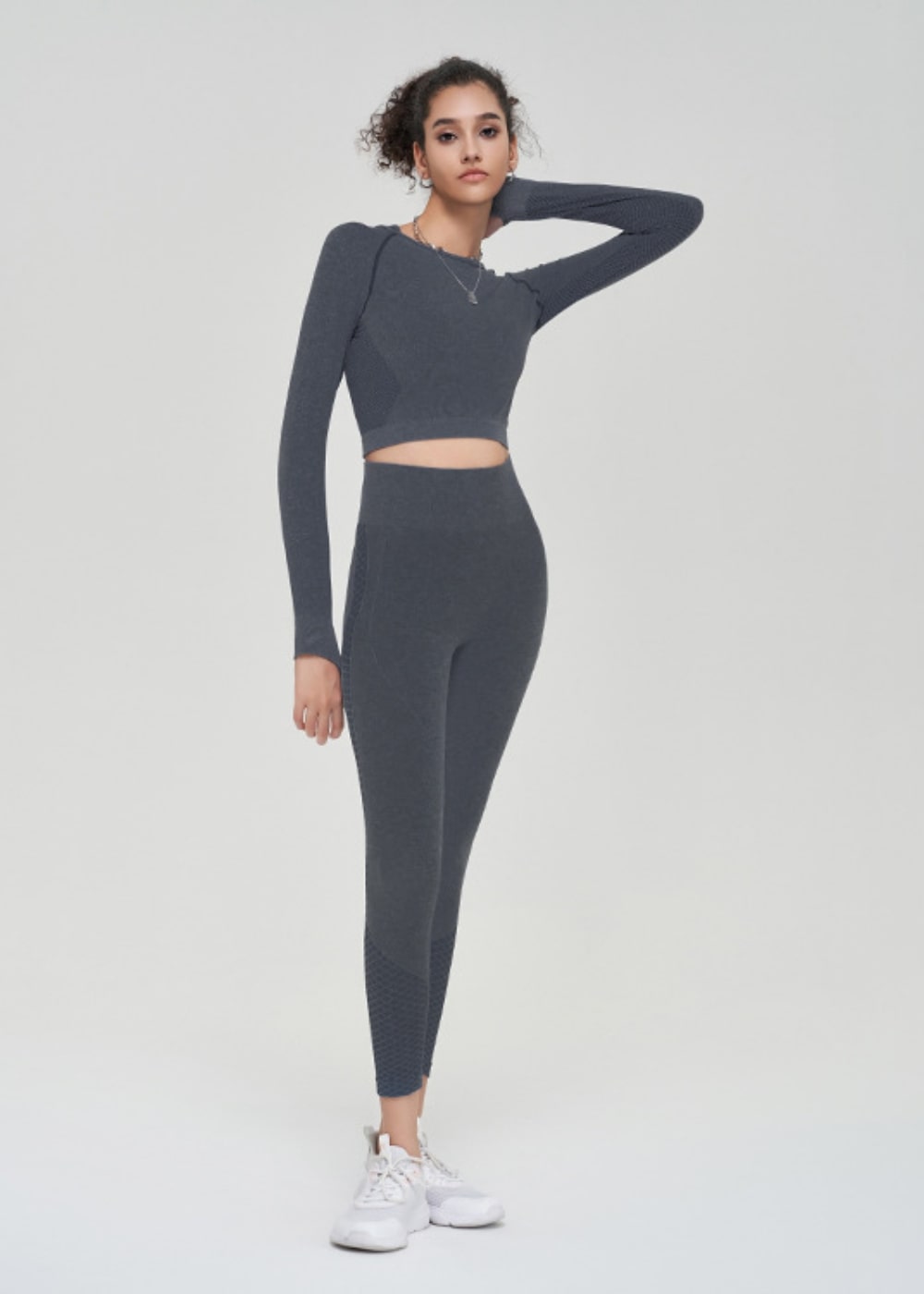 Ivonne | Seamless Long Sleeve Sports Set for Women