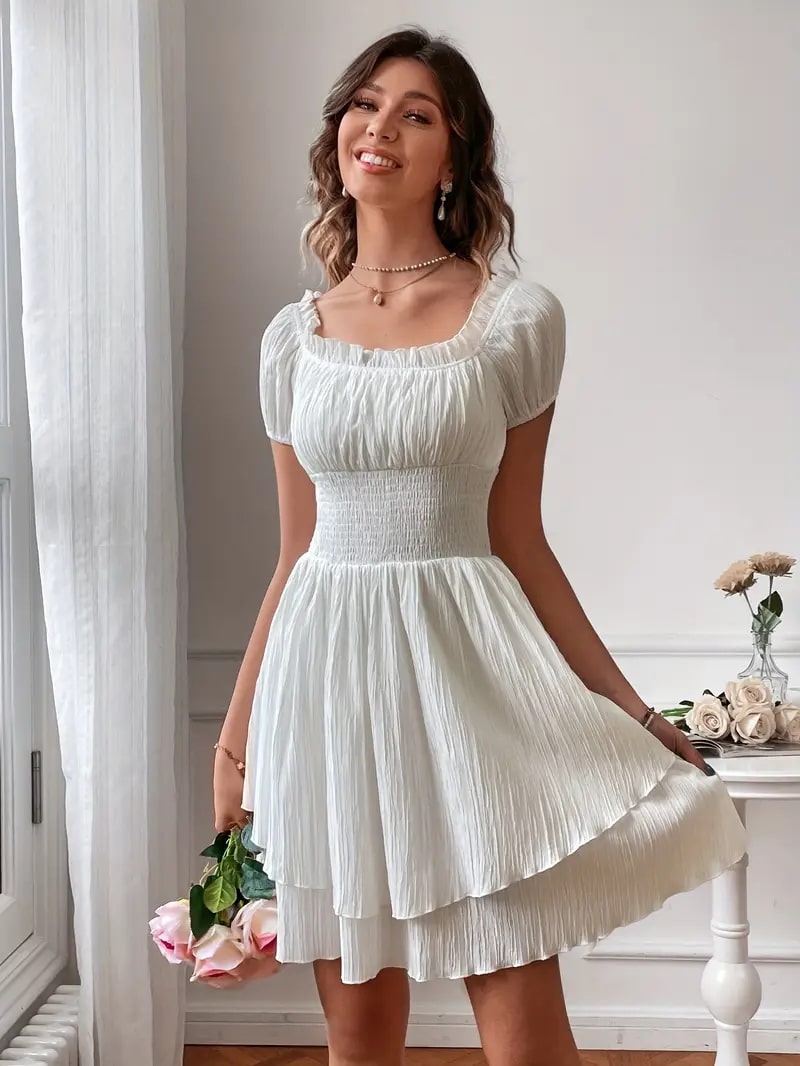 Ivy | Elegante Off-Shoulder Jurk