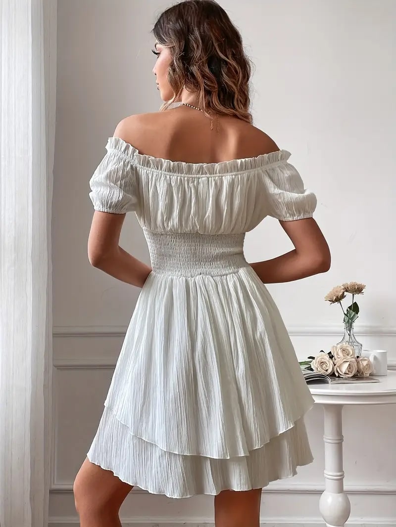 Ivy | Elegante Off-Shoulder Jurk