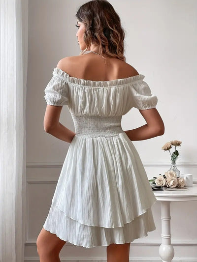 Ivy | Elegante Off-Shoulder Jurk