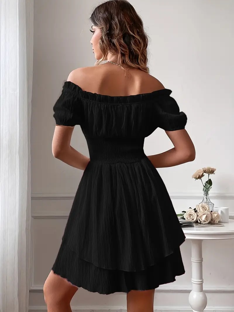 Ivy | Elegante Off-Shoulder Jurk
