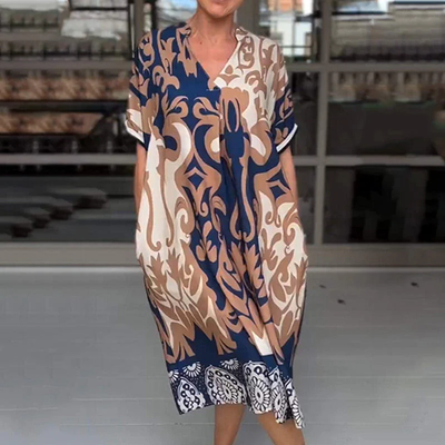 Bohemian Tuniekjurk met Print – Relaxed Fit
