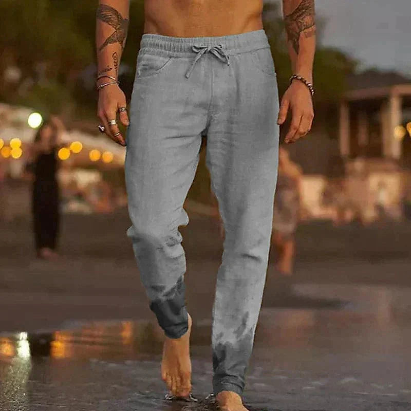 LUCIAN | CASUAL LINNEN BROEK