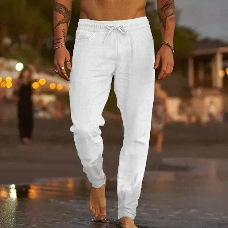 LUCIAN | CASUAL LINNEN BROEK