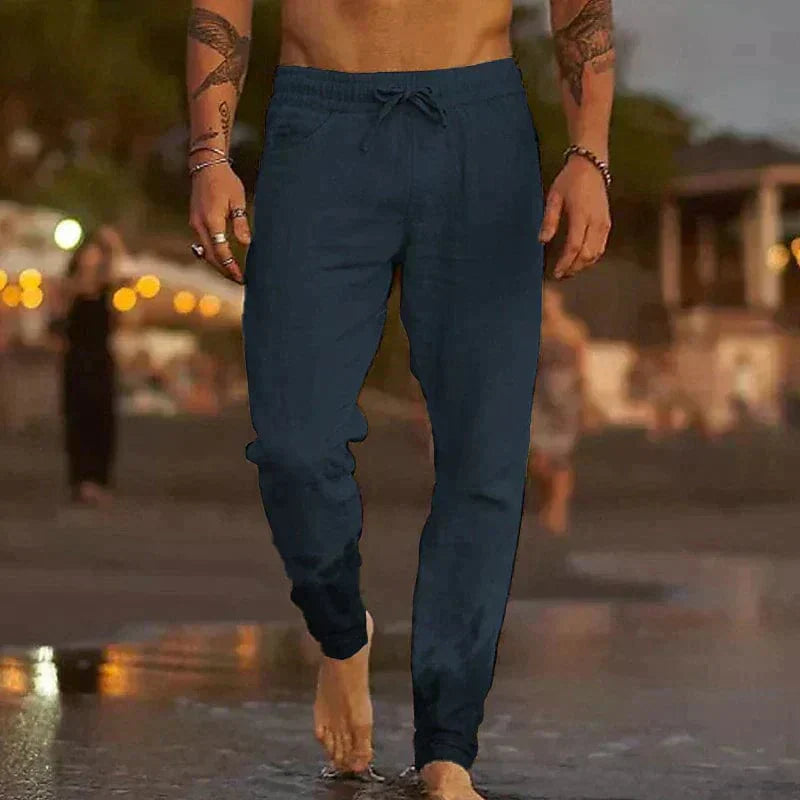 LUCIAN | CASUAL LINNEN BROEK