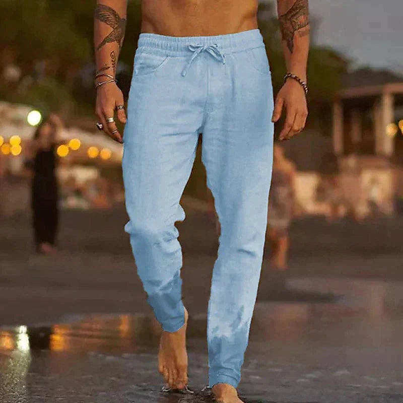 LUCIAN | CASUAL LINNEN BROEK
