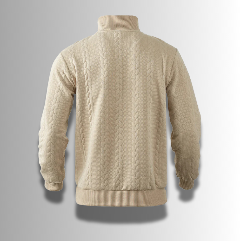 Hoogwaardige herensweater van merinowol
