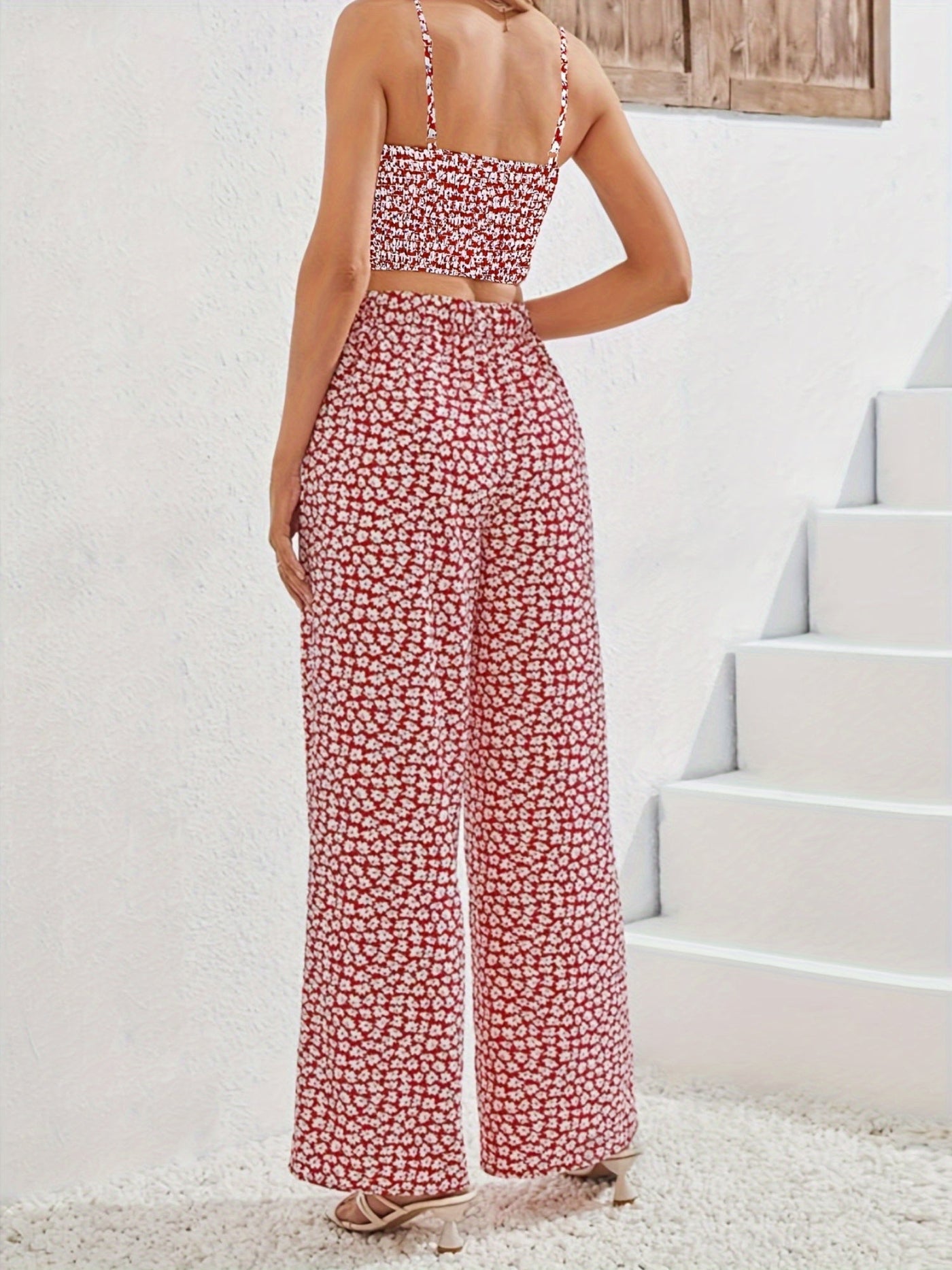 Jada | Charming Two-Piece Set with Floral Print 