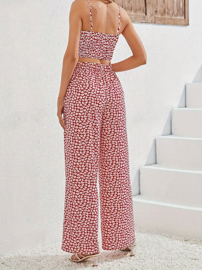 Jada | Charming Two-Piece Set with Floral Print 